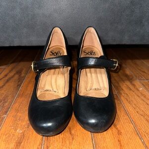 Sofft Classic Black Mary Jane Shoes